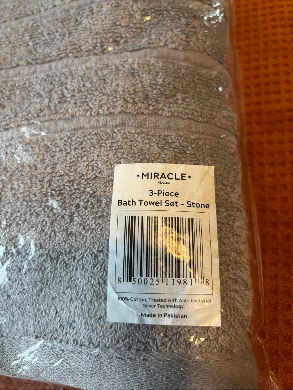 Miracle Towels - Taupe Grey Set